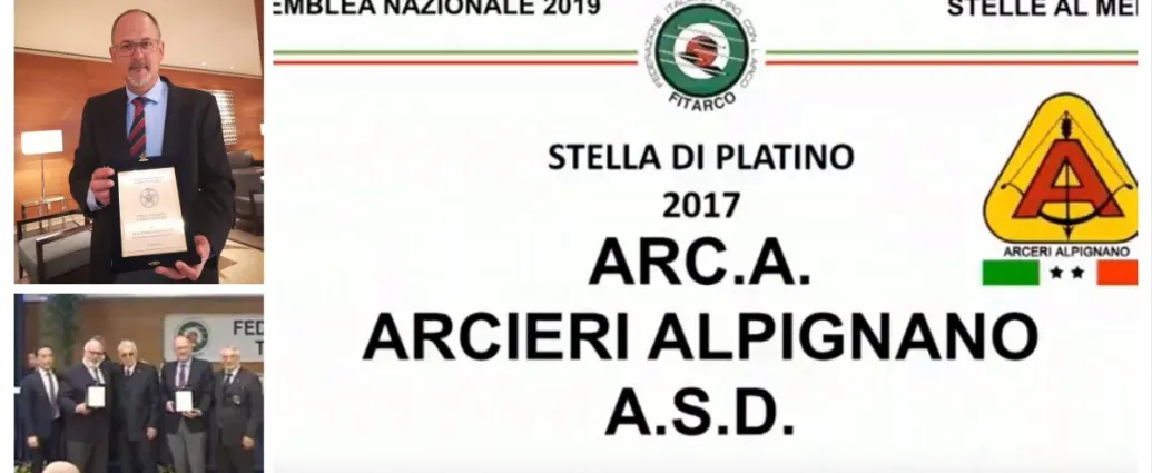 STELLA DI PLATINO PER L’ARC.A E RICONOSCIMENTO AD ANTONIO TOSCO