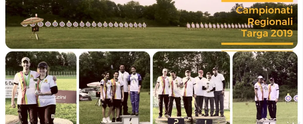 Pioggia di medaglie sui Campionati Regionali Targa 2019