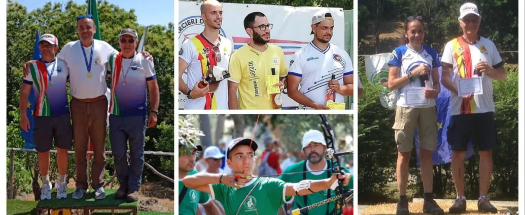 Tiri di Campagna e 72 frecce dal nord al sud d’Italia per gli Arcieri Alpignano