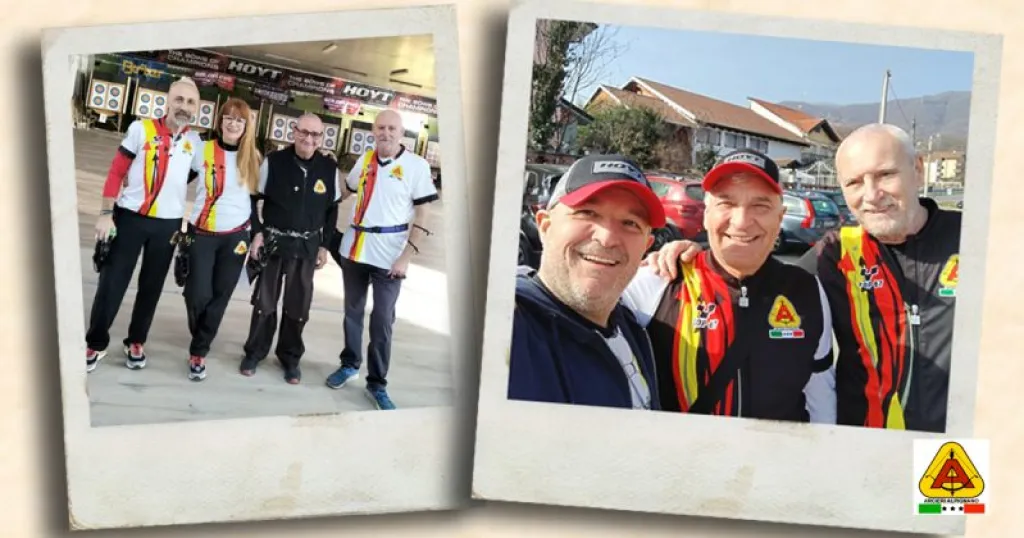 18-19 febbraio 2023 – MISSIONE COMPIUTA: La squadra Compound Senior Maschile ha i punti per la qualifica per Rimini – A Rocca Canavese primo 3D e apertura delle gare 2023 all’aperto in Piemonte