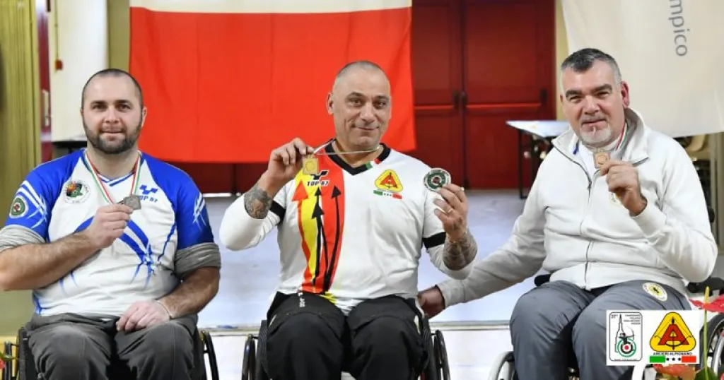 27-28 gennaio 2024 – Giampaolo Cancelli è Campione Italiano Assoluto Para-Archery Compound